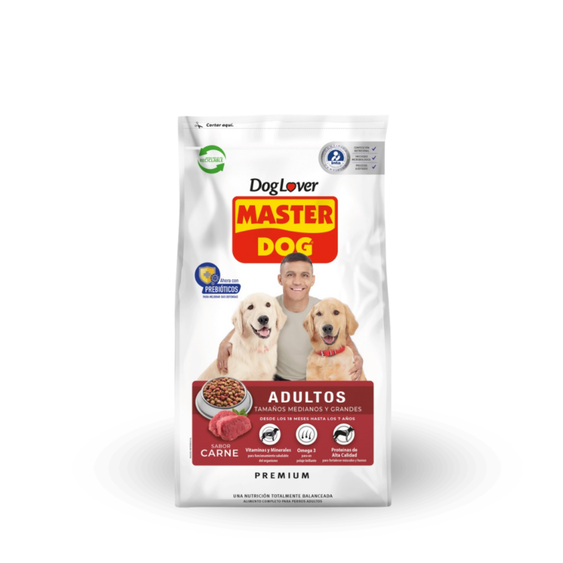 Alimento Master Dog 20 Kg Adulto